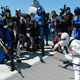 Illustration for article titled Seriously Amazing (and Funny) G.I. Joe Cosplay on a Real Aircraft Carrier